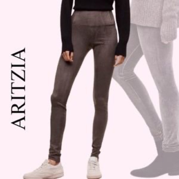 NWT Aritzia Talula Manhattan Pant // Darkness - Picture 2 of 9